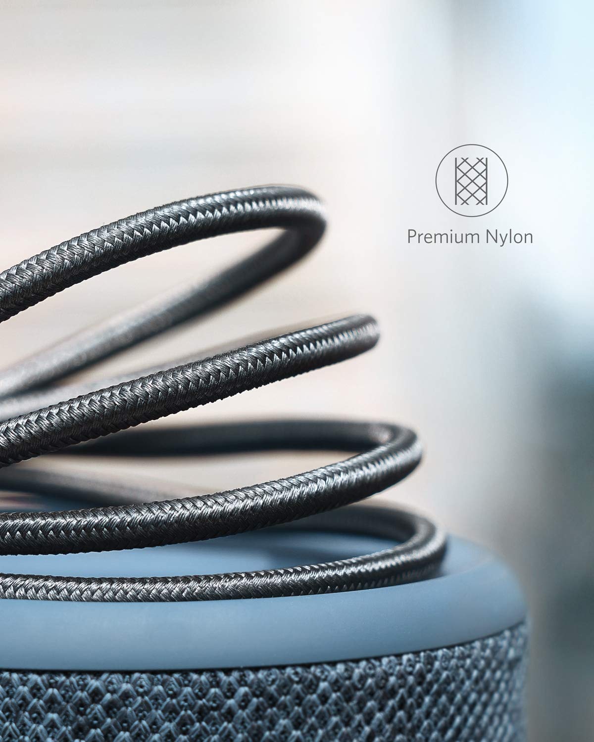 ANKER NYLON USB-A TO USB-C CABLE 6FT BRAIDED A8173H11 - Image 7
