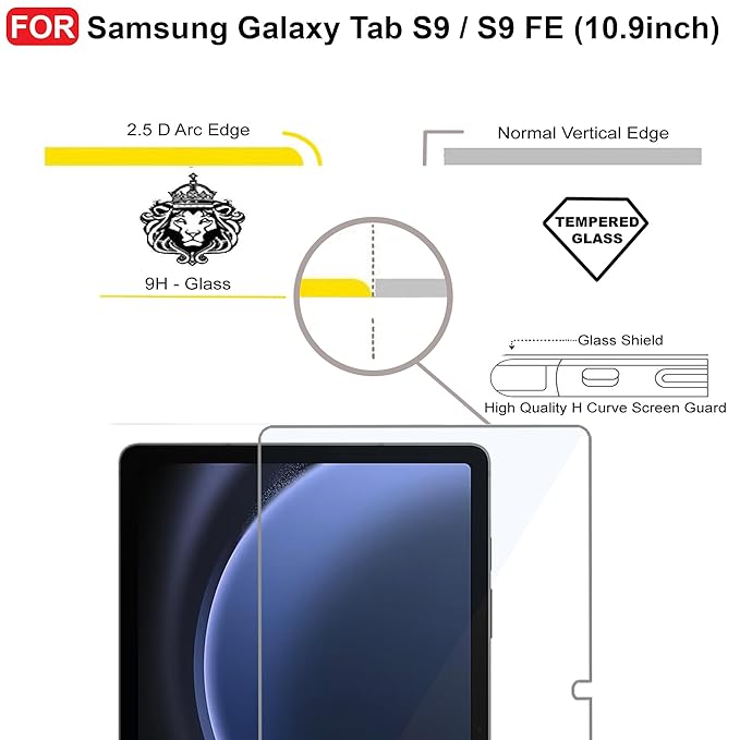 SAMSUNG GALAXY S10 FE CLEAR GLASS SCREEN PROTECTER - Image 5