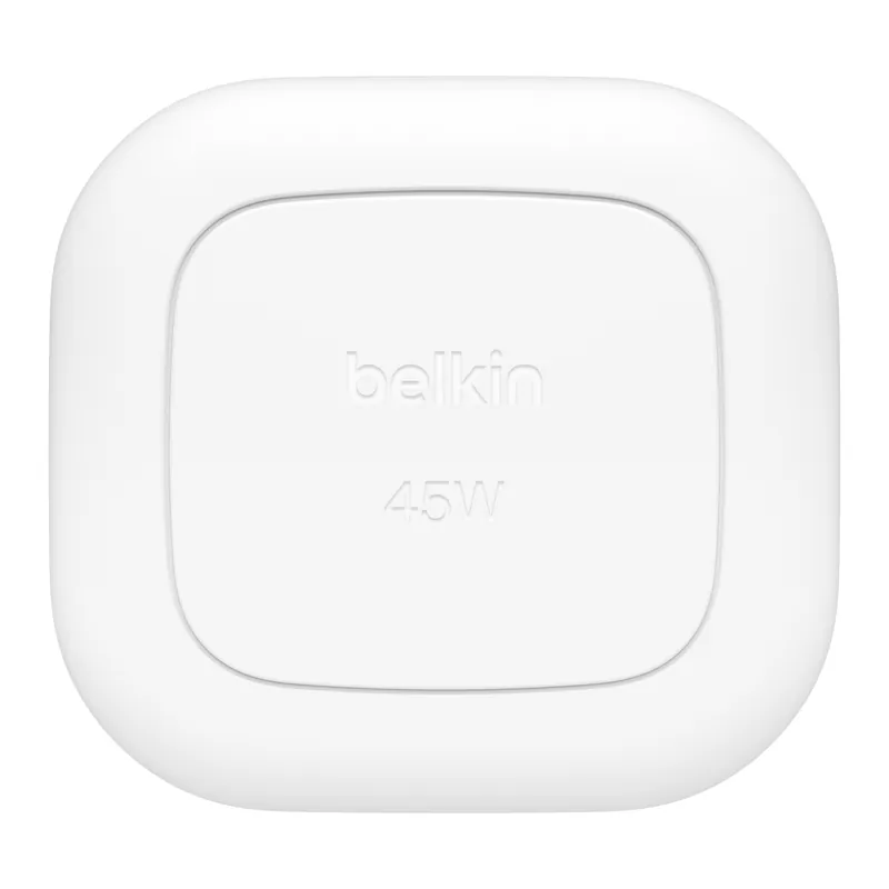 BELKIN BOOSTCHARGE COMPACT 45W USB C WALL CHARGER WHITE WCA013MYWH - Image 3