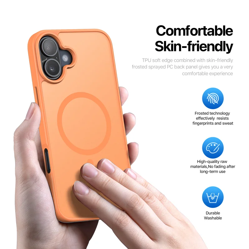 DUX DUCIS IPHONE 17 YIND CASE ORANGE YIND0219 - Image 5