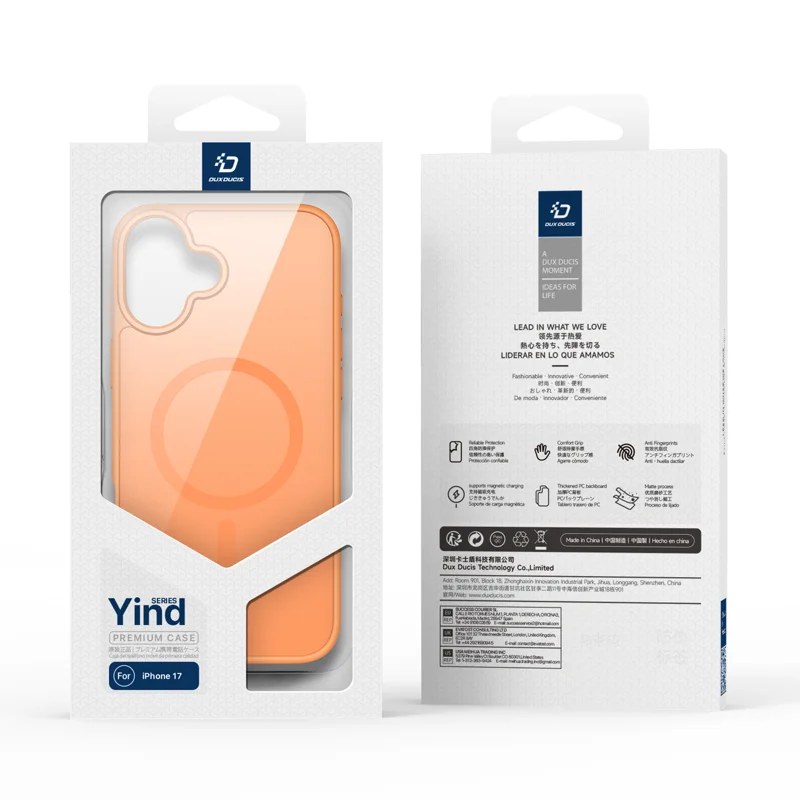 DUX DUCIS IPHONE 17 YIND CASE ORANGE YIND0219 - Image 9
