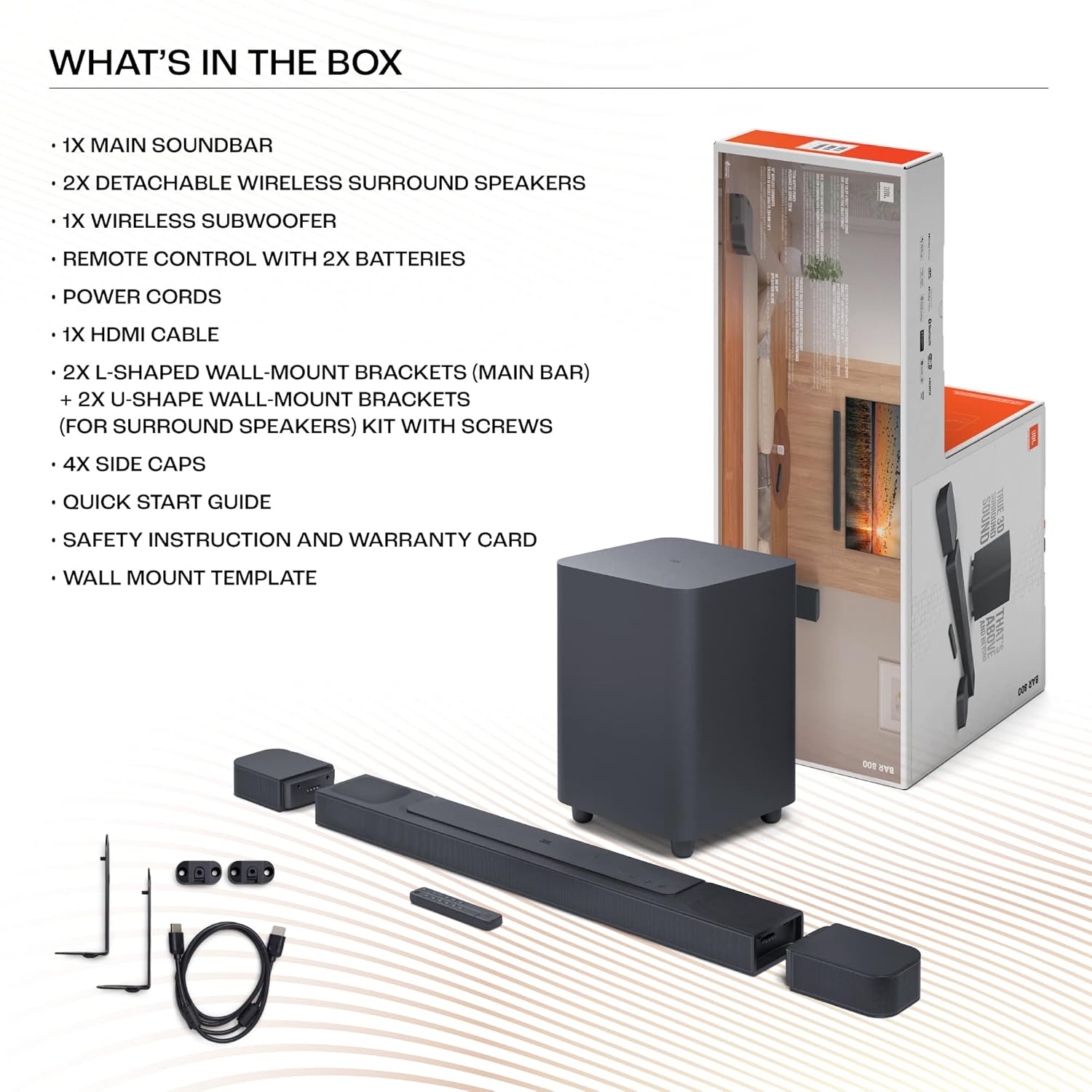 JBL SOUND BAR 800 MK2 7.1 SPEAKER BLACK - Image 9