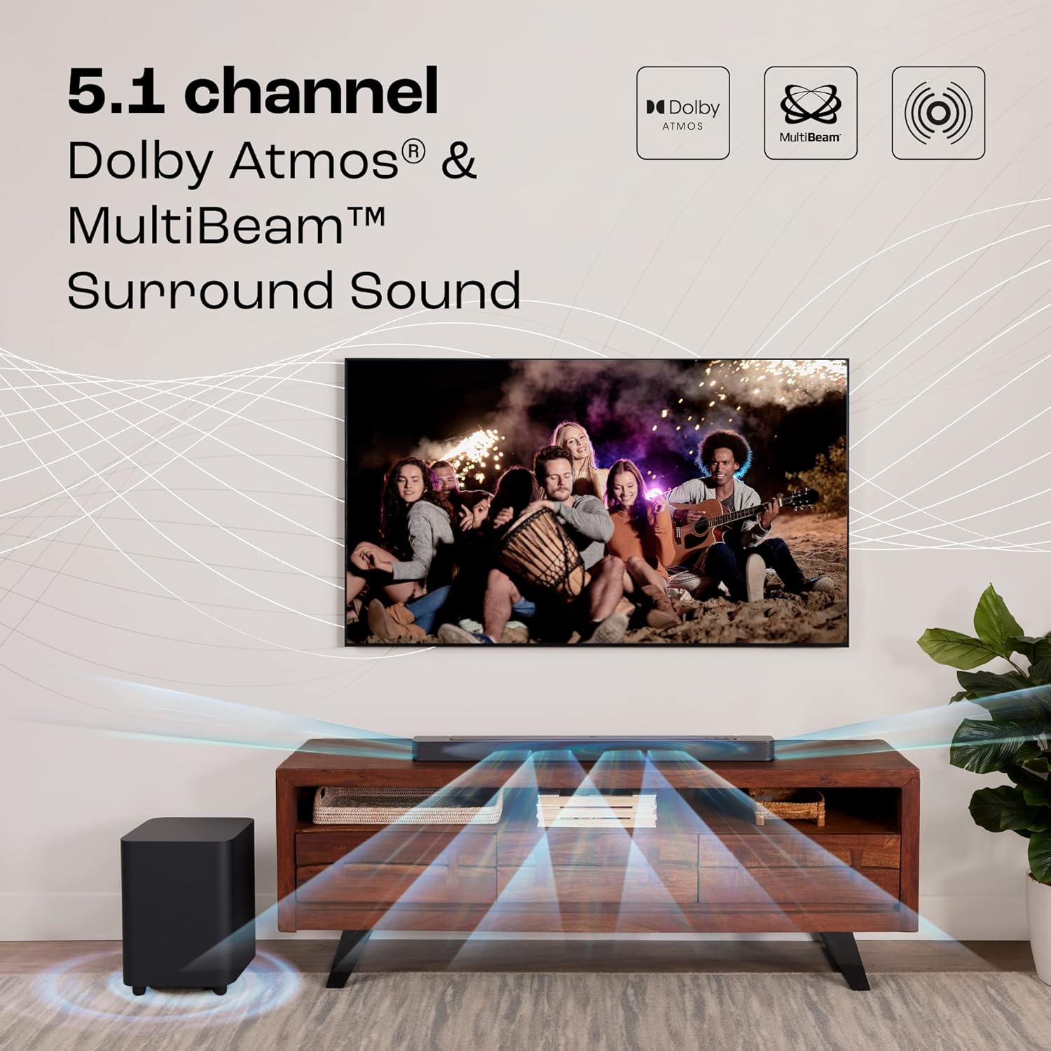 JBL SOUND BAR 500 MK2 5.1 SPEAKER BLACK - Image 2