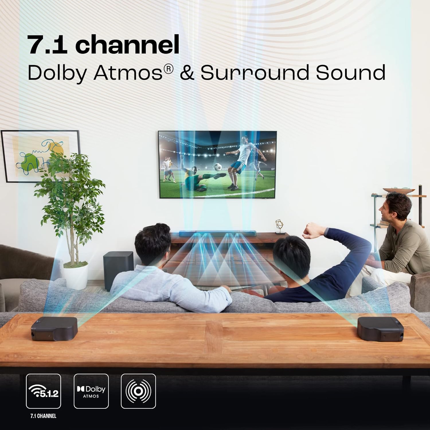 JBL SOUND BAR 800 MK2 7.1 SPEAKER BLACK - Image 2