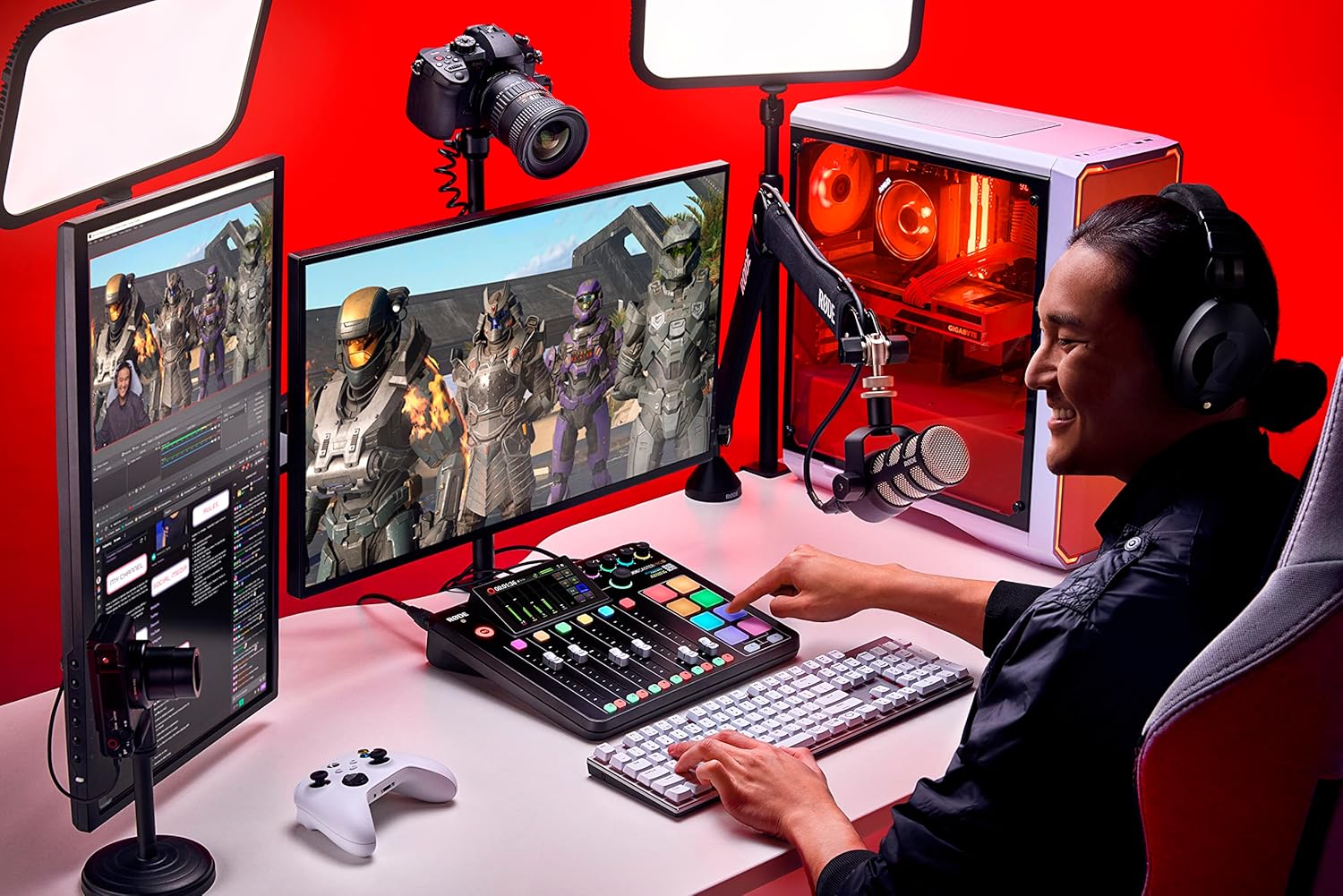 RODECASTER PRO II INTEGRATED AUDIO PRODUCTION STUDIO BLACK - Image 9