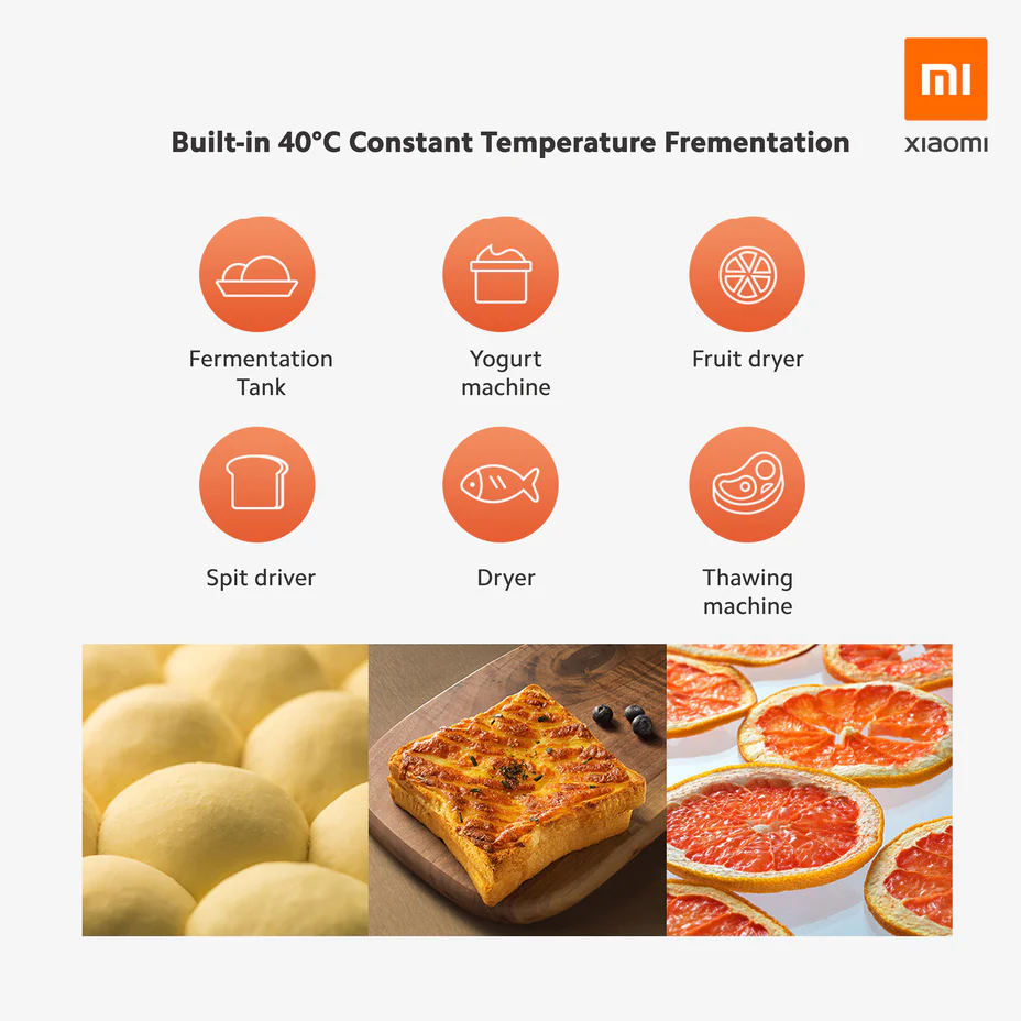 XIAOMI ELECTRIC OVEN 32L MDKXDE1ACM - Image 10