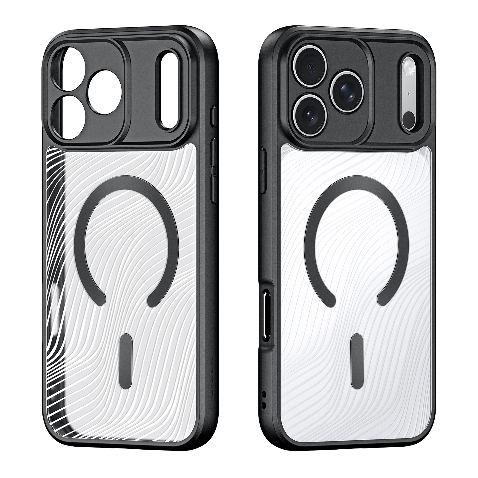 DUX DUCIS IPHONE 17 PRO AIMO MAG CASE WITH MAGNETIC STAND BLACK AIMO-0381 - Image 2