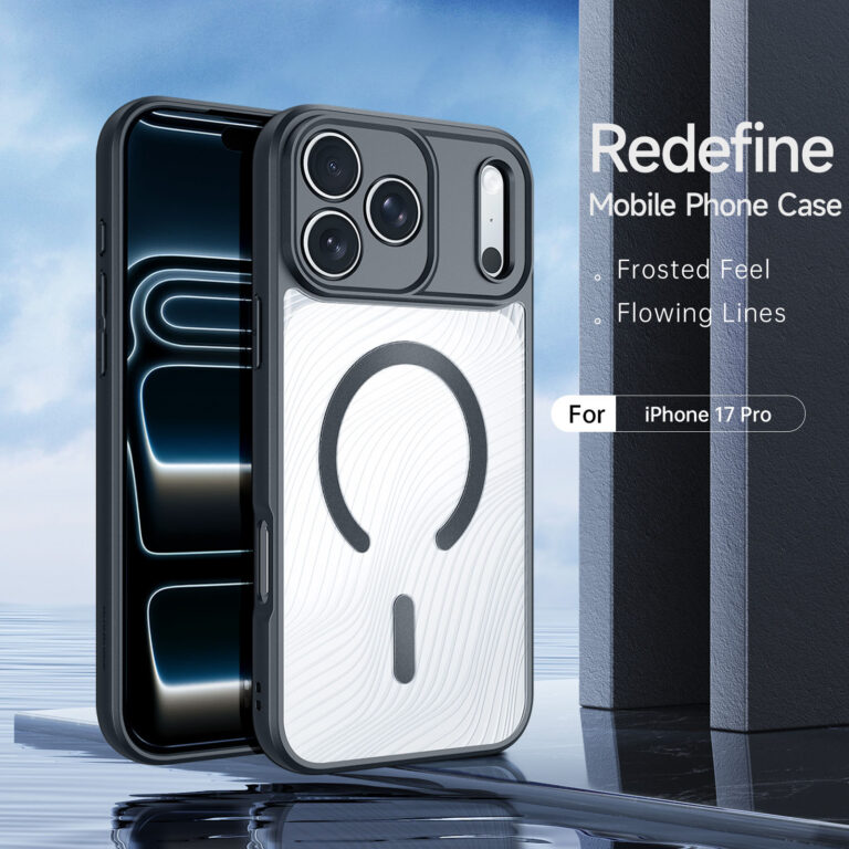 DUX DUCIS IPHONE 17 PRO AIMO MAG CASE WITH MAGNETIC STAND BLACK AIMO-0381 - Image 3