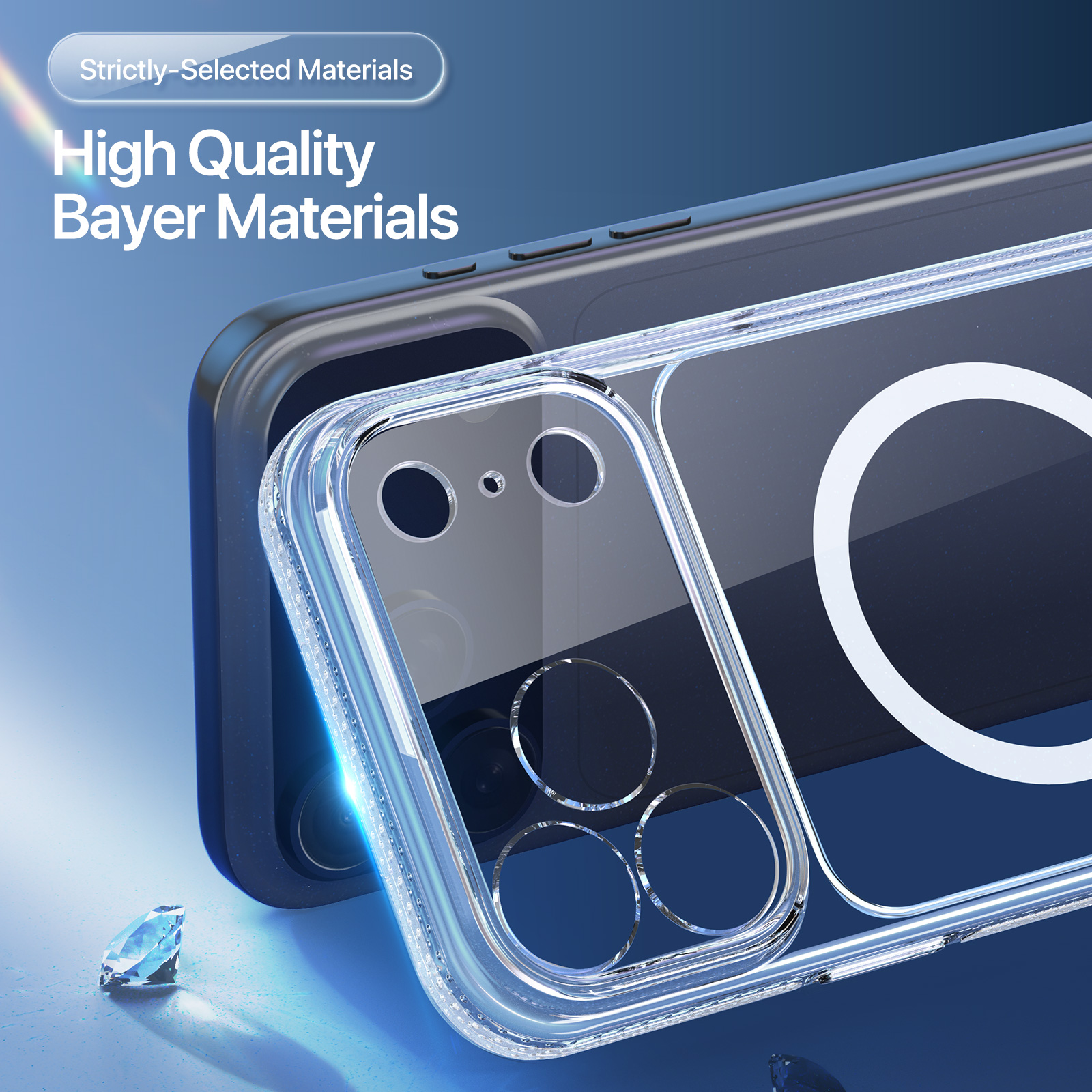 DUX DUCIS IPHONE 17 PRO CLIN MAG CASE CLEAR Clin-00145 - Image 7