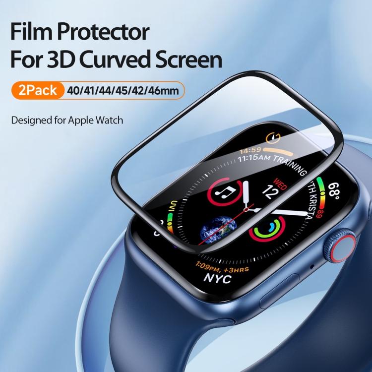 DUX DUCIS APPLE WATCH SERIES 10/11 46MM PMMA COMPOSITE FILM BLACK - Image 3