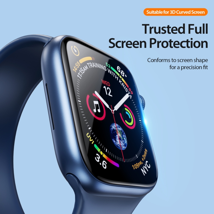 DUX DUCIS APPLE WATCH SERIES 10/11 46MM PMMA COMPOSITE FILM BLACK - Image 4