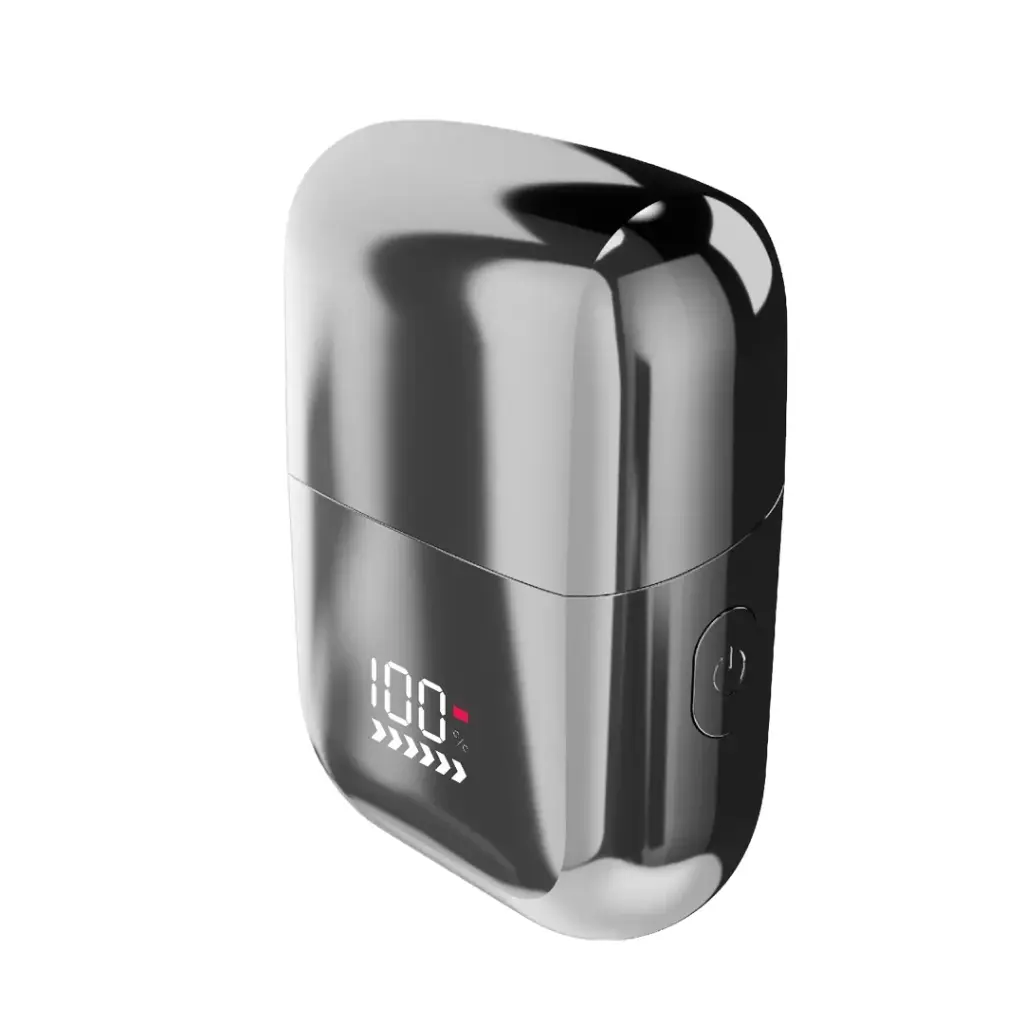 GREEN LION MENS SHAVER X WET AND DRY USE SILVER GNMEN45SHVSL - Image 2