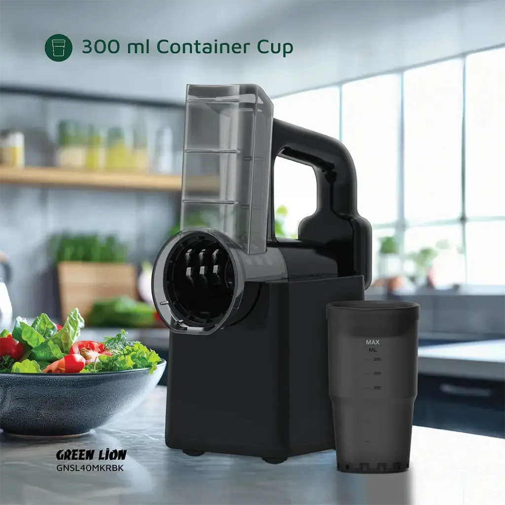 GREEN LION SALAD MAKER SLICING CHOPPING SHREDDING BLACK GNSL40MKRBK - Image 7