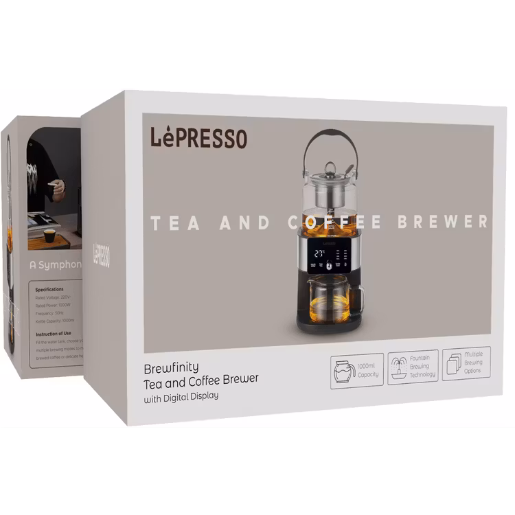 LEPRESSO BREWFINITY TEA AND COFFEE BREWER BLACK LPCFFTCB0040BK - Image 5