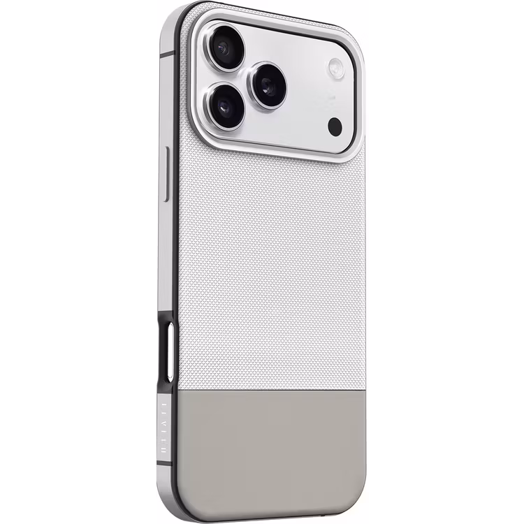 LEVELO IPHONE 17 PRO MAX LEVELO CUIR CASE SILVER STONE LVLCUIR17PMSLST - Image 2