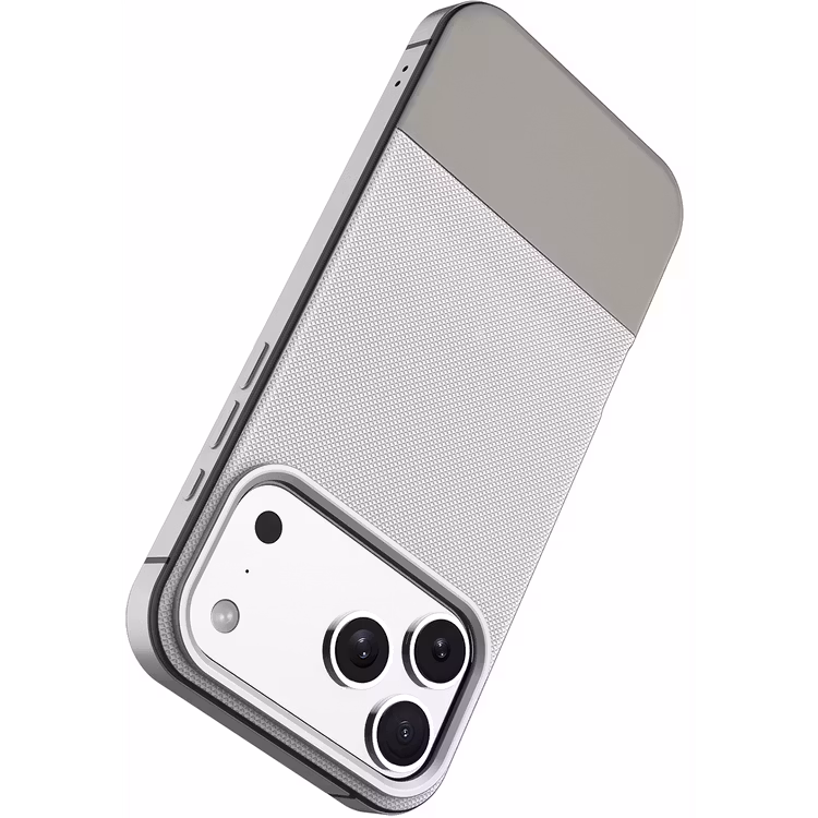 LEVELO IPHONE 17 PRO MAX LEVELO CUIR CASE SILVER STONE LVLCUIR17PMSLST - Image 6