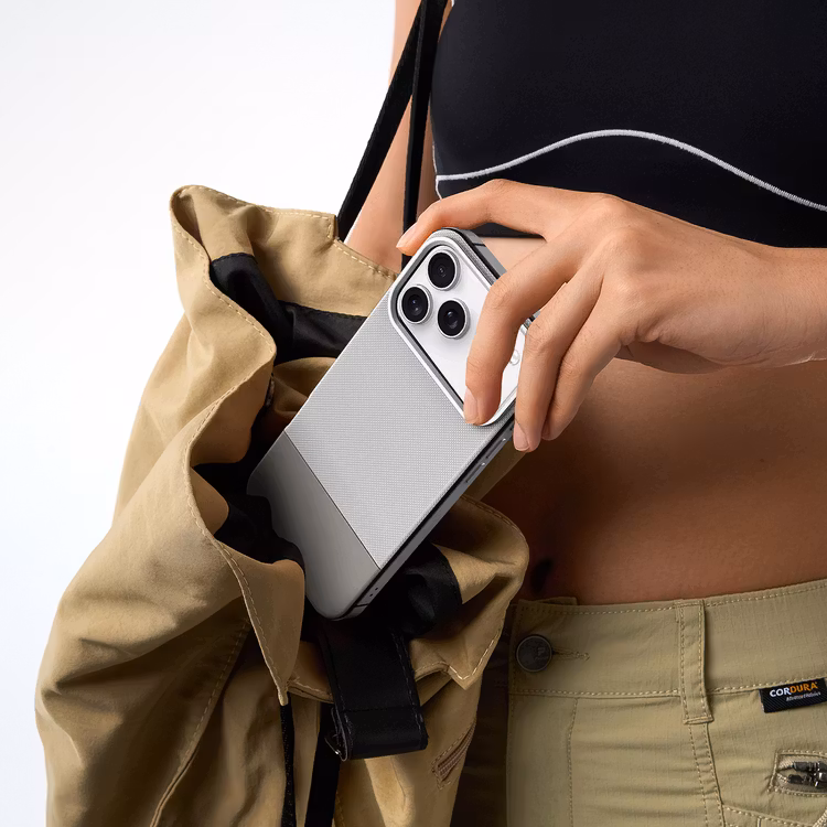 LEVELO IPHONE 17 PRO MAX LEVELO CUIR CASE SILVER STONE LVLCUIR17PMSLST - Image 8