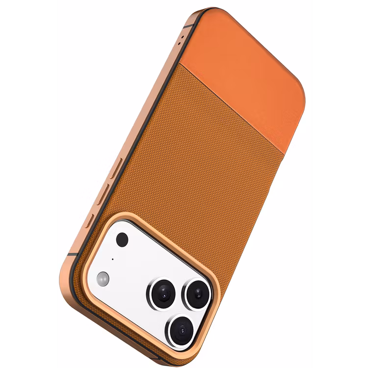 LEVELO IPHONE 17 PRO LEVELO CUIR CASE SUNRISE ORANGE LVLCUIR17PSORG - Image 8