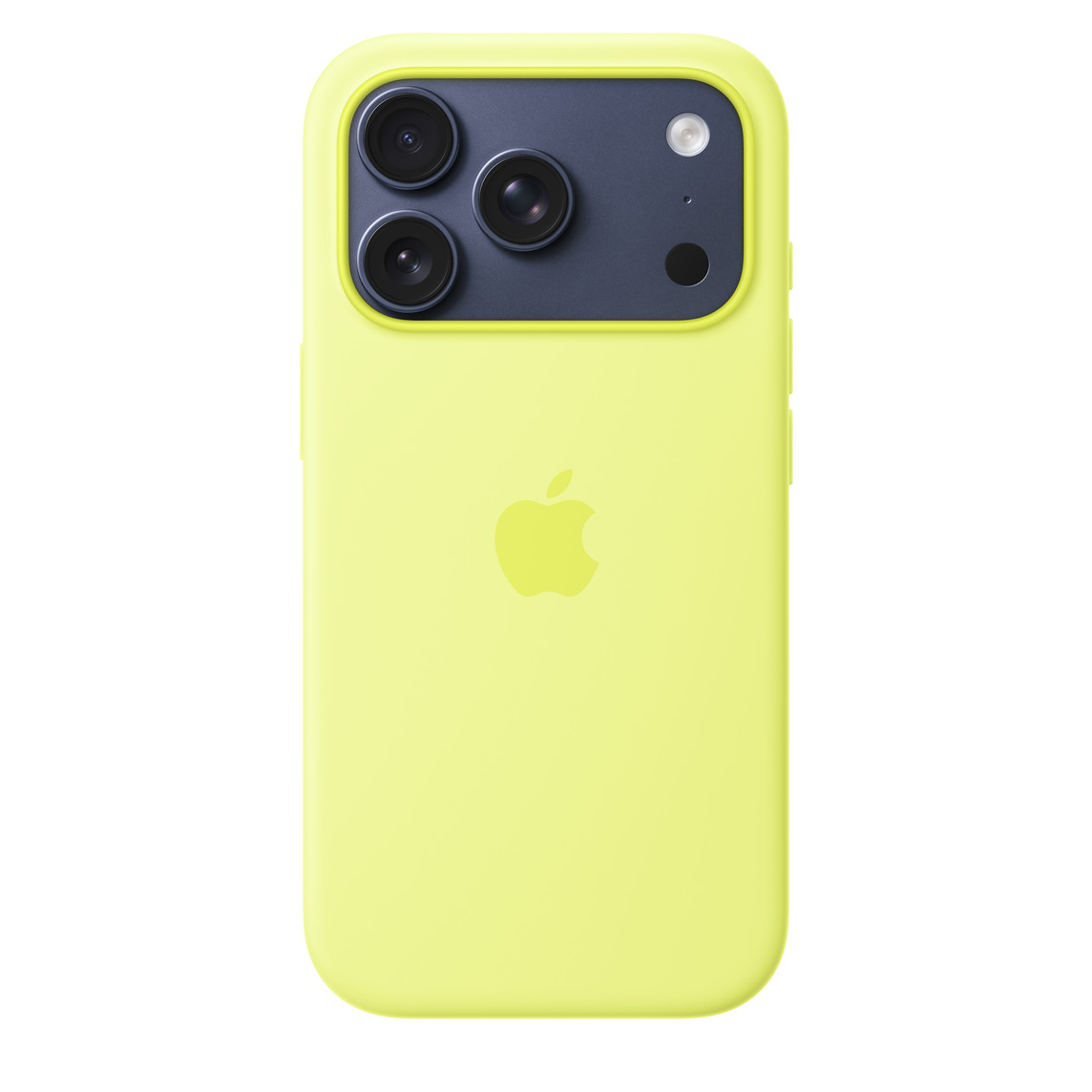 APPLE IPHONE 17 PRO SILICONE CASE WITH MAGSAFE NEON YELLOW MGFF4 - Image 3