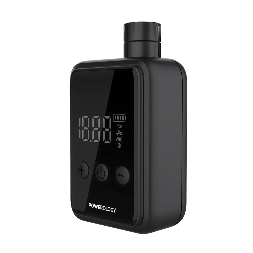 POWEROLOGY SUPER COMPACT TIRE INFLATOR BLACK P25CMAPBK - Image 3