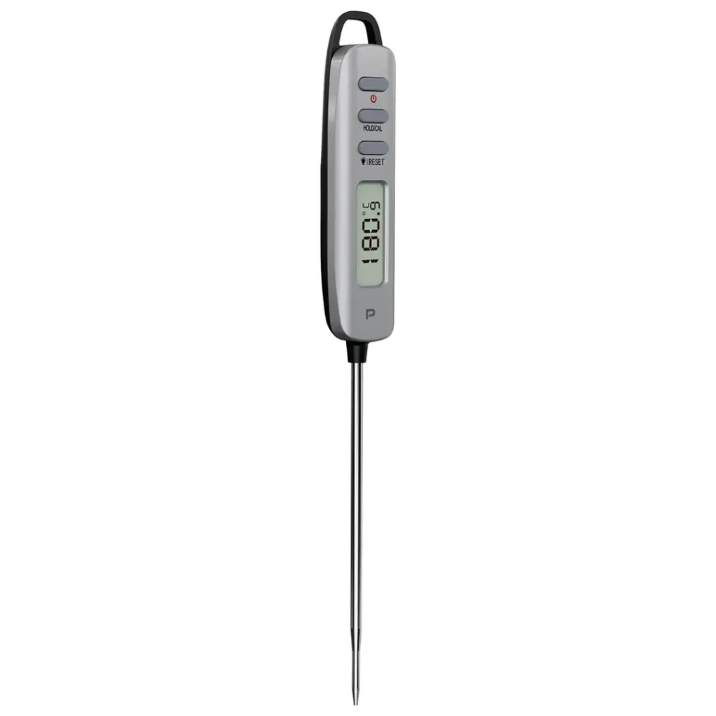 PORODO LIFESTYLE DIGITAL MEAT THERMOMETER SILVER PDLFST6027SL - Image 2