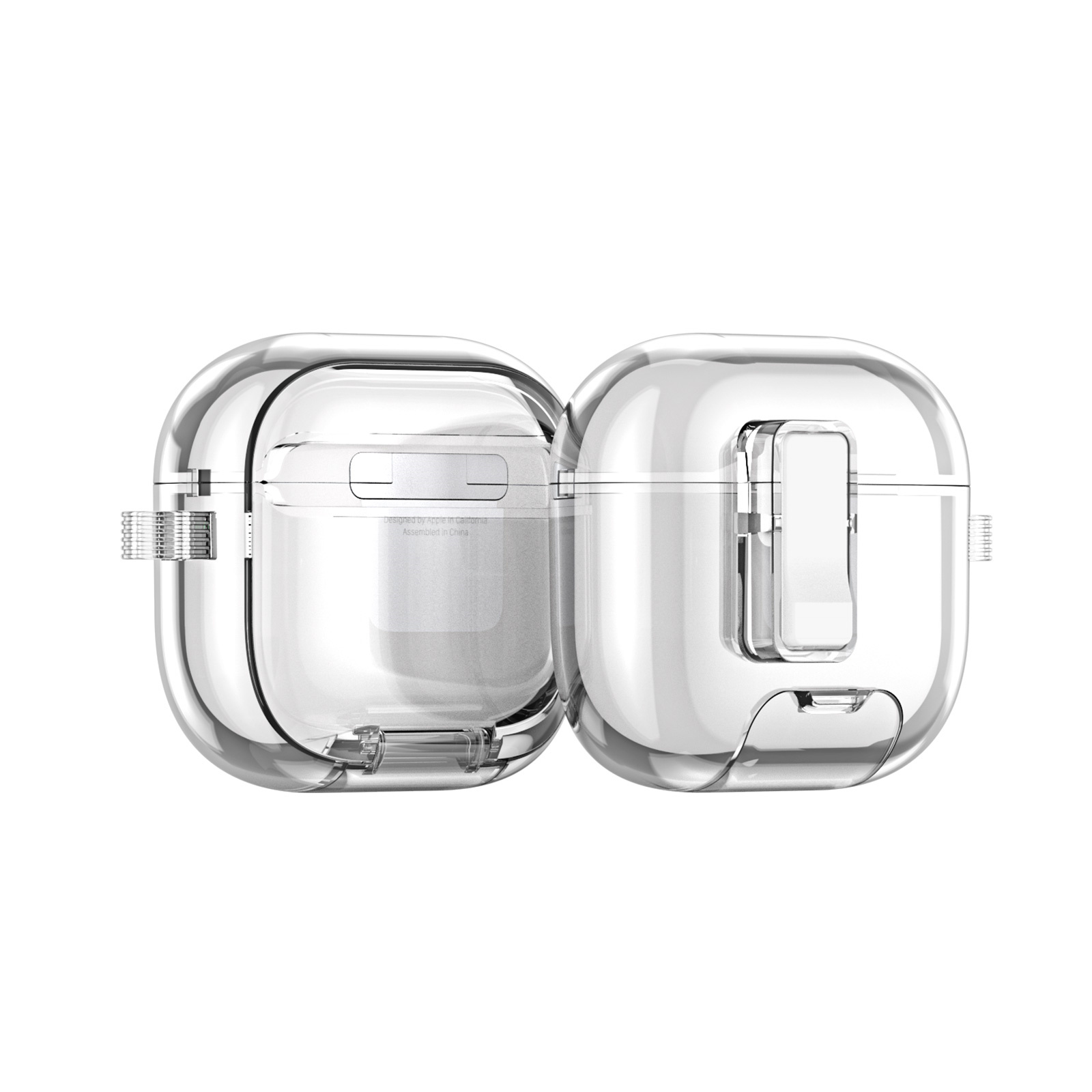 DUX DUCIS AIRPODS 4 CLEAR VERSATILE 6TH GENERATION HEADPHONE PECR SERIES CASE TRANSPARENT PECR0001 - Image 2