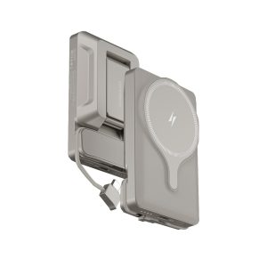 POWEROLOGY 5000MAH POWER BANK MAGSAFE CHARING AIR-VENT MOUNT 20PD TITANIUM PPBCHA32TI