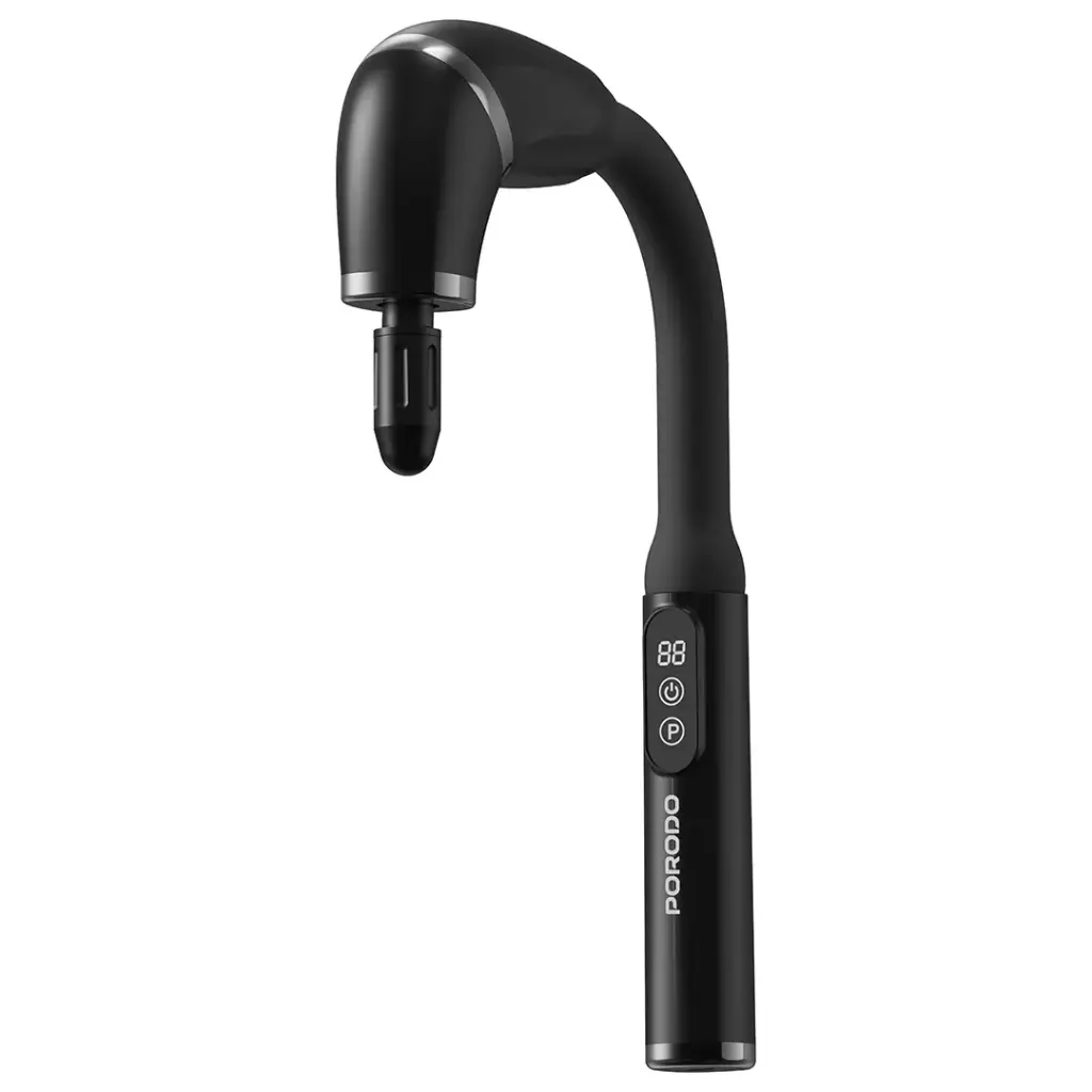 PORODO LIFESTYLE U SHAPED HANDLE 4 HEAD DEEP MASAAGER BLACK PDLFSTH021BK - Image 5