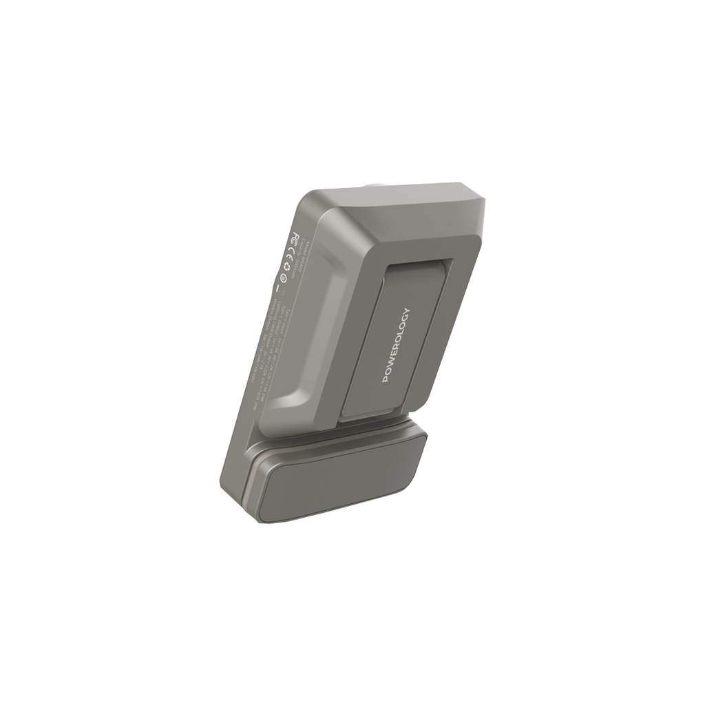 POWEROLOGY 5000MAH POWER BANK MAGSAFE CHARING AIR-VENT MOUNT 20PD TITANIUM PPBCHA32TI - Image 5