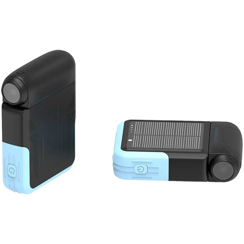 POWEROLOGY SANTE 10000MAH SOLAR POWERBANK BLACK PPBDS05BK - Image 5