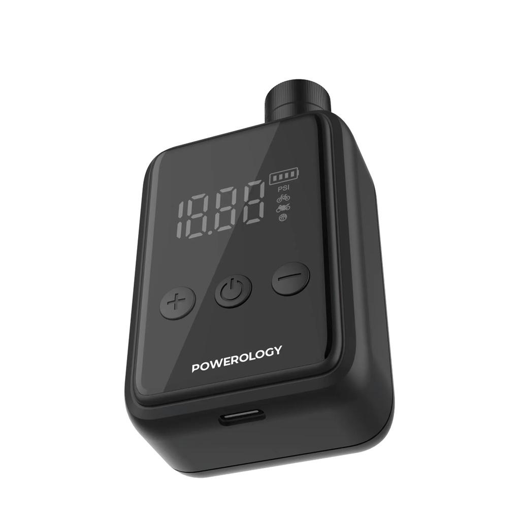 POWEROLOGY SUPER COMPACT TIRE INFLATOR BLACK P25CMAPBK - Image 5
