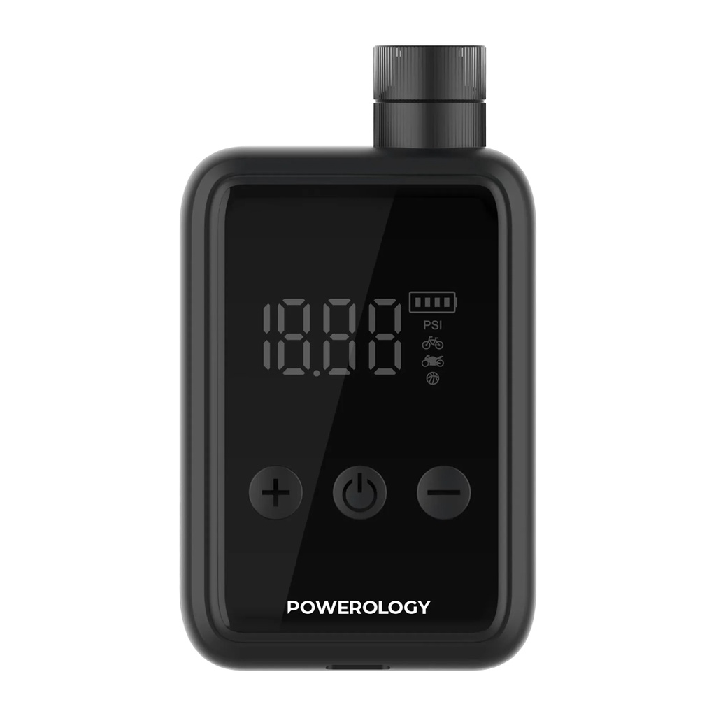 POWEROLOGY SUPER COMPACT TIRE INFLATOR BLACK P25CMAPBK - Image 4