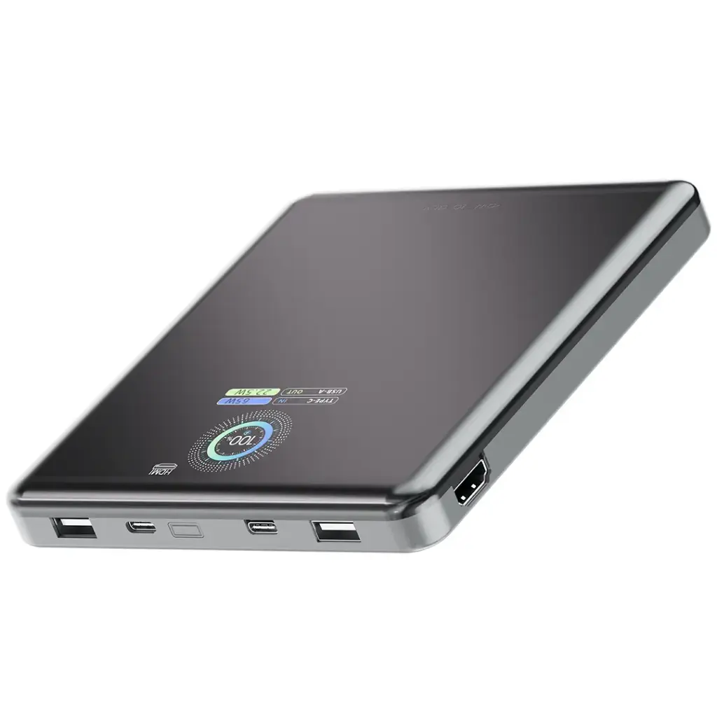 POWEROLOGY VOLTSTREAM POWER BANK 20000MAH BLACK PPBCHA89BK - Image 2