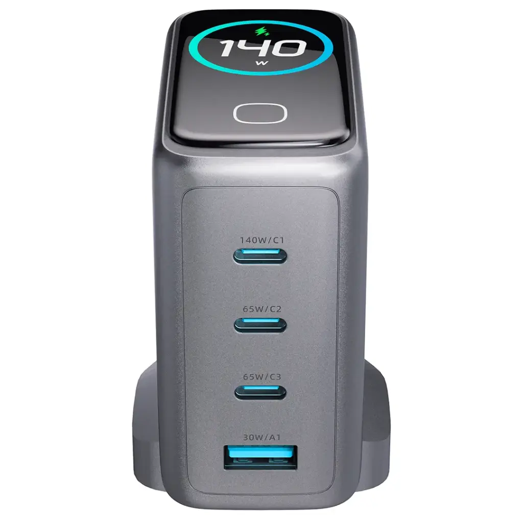 POWEROLOGY VOLTFLOW GAN WALL CHARGER PWGAN140WBK - Image 2
