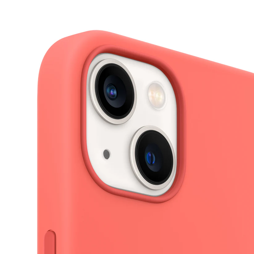 APPLE IPHONE 13 SILICONE CASE WITH MAGSAFE PINK POMELO MM253 - Image 4