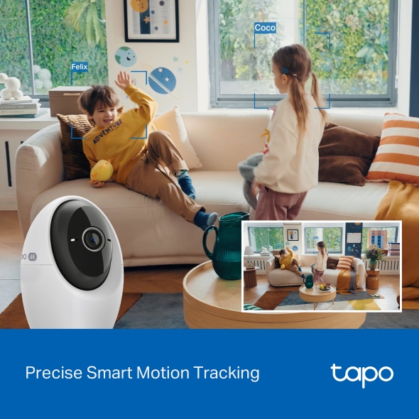 TP LINK 4K UKTRA HD PAN TILT AI HOME SECURITY WIFI CAMERA TAPO C260 - Image 7