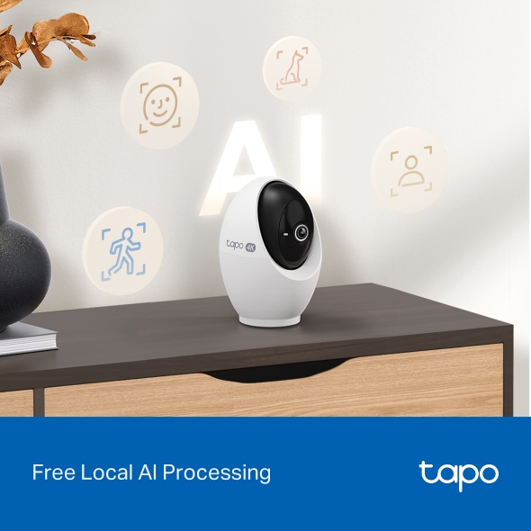TP LINK 4K UKTRA HD PAN TILT AI HOME SECURITY WIFI CAMERA TAPO C260 - Image 9