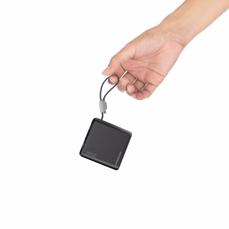 POWEROLOGY 15000MAH MINI POWERBANK GRAY PPBCHA60GY - Image 4