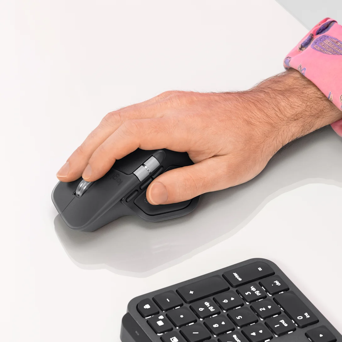 LOGITECH MX MASTER 4 WIRELESS MOUSE GRAPHITE 910-007569-CN - Image 5