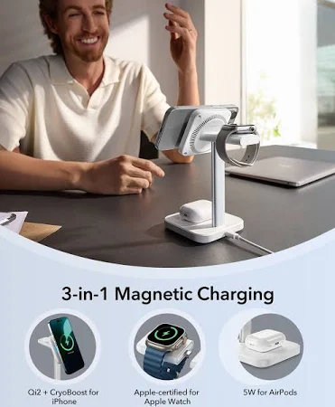 ESR HALOLOCK 2 IN 1 MAGNETIC WIRELESS CHARGER - Image 5