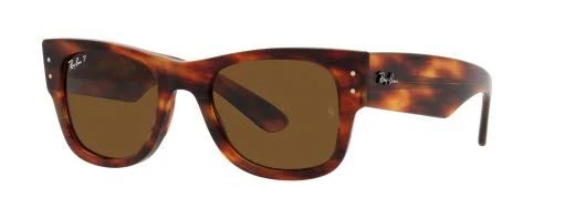 RAYBAN WAYFARER GLASSES F SHINY REBEL BROWN RW4006 - Image 2