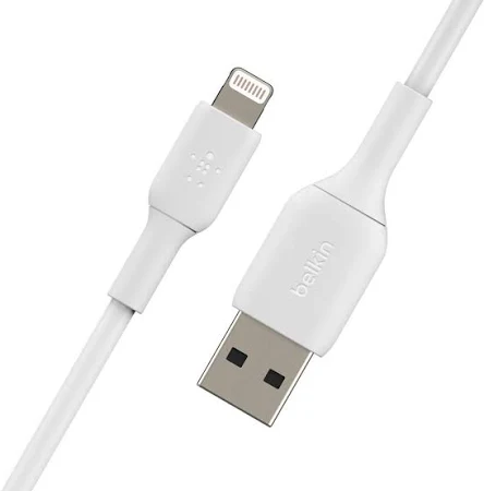 BELKIN LIGHTNING TO USB A 1M CABLE WHITE CAA001BT1MWH - Image 3