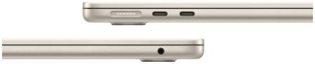 APPLE MACBOOK AIR 13 INCH M2 CHIP 8 CORE CPU 8 CORE GPU 16GB 256GB STARLIGHT ARABIC MC7W4 - Image 13