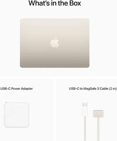 APPLE MACBOOK AIR 13 INCH M2 CHIP 8 CORE CPU 8 CORE GPU 16GB 256GB STARLIGHT ARABIC MC7W4 - Image 11