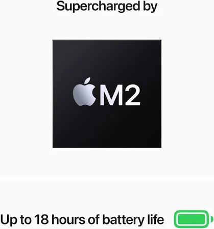APPLE MACBOOK AIR 13 INCH M2 CHIP 8 CORE CPU 8 CORE GPU 16GB 256GB STARLIGHT ARABIC MC7W4 - Image 9