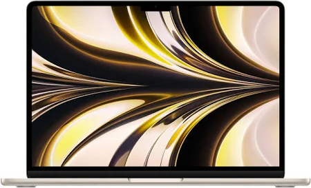 APPLE MACBOOK AIR 13 INCH M2 CHIP 8 CORE CPU 8 CORE GPU 16GB 256GB STARLIGHT ARABIC MC7W4 - Image 2