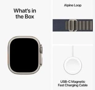 APPLE WATCH ULTRA 3 49MM NATURAL TITANIUM MF1V4LW/A - Image 4