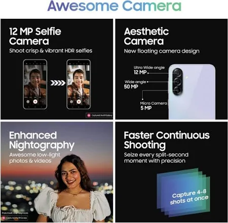 SAMSUNG GALAXY A36 5G 8+256GB AWESOME LAVENDER SM-A366B/DS - Image 12