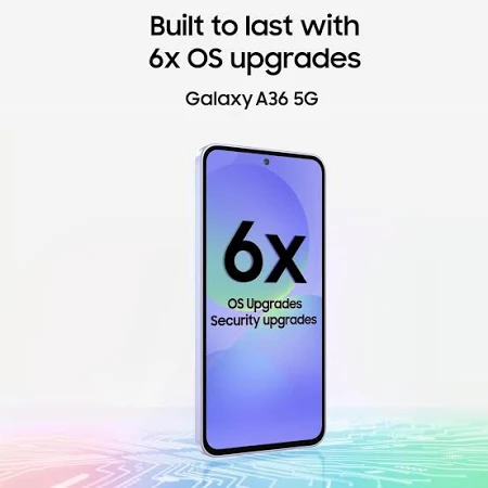 SAMSUNG GALAXY A36 5G 8+256GB AWESOME LAVENDER SM-A366B/DS - Image 5