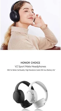 HONOR CHOICE HEADPHONE PRO ACTIVE NOISE CANCELLING BLACK-5504ABGU - Image 6
